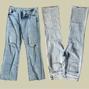 Highway Jeans Blue Boyfriend Denim with Distressed Style